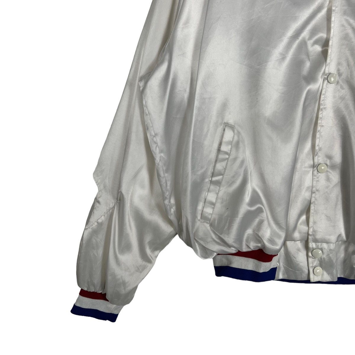 USA Olympics 🔥 VINTAGE USA OLYMPIC ATLANTA SATIN BOMBER JACKET Size US XL / EU 56 / 4 - 9 Thumbnail