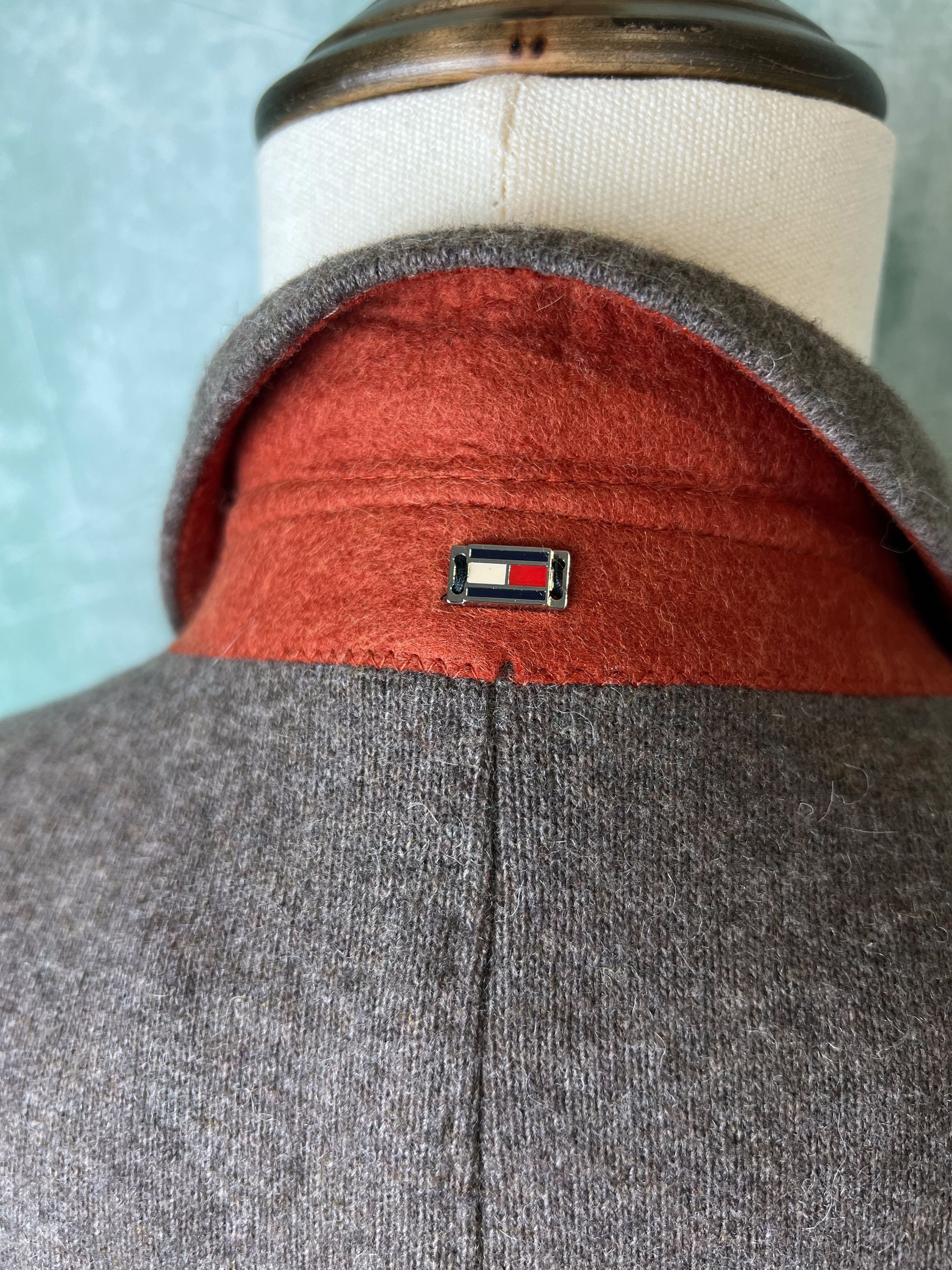 Tommy Hilfiger Tommy Hilfiger Fits L-XL Tailored Slim Fit Overcoat Wool Size US L / EU 52-54 / 3 - 10 Thumbnail