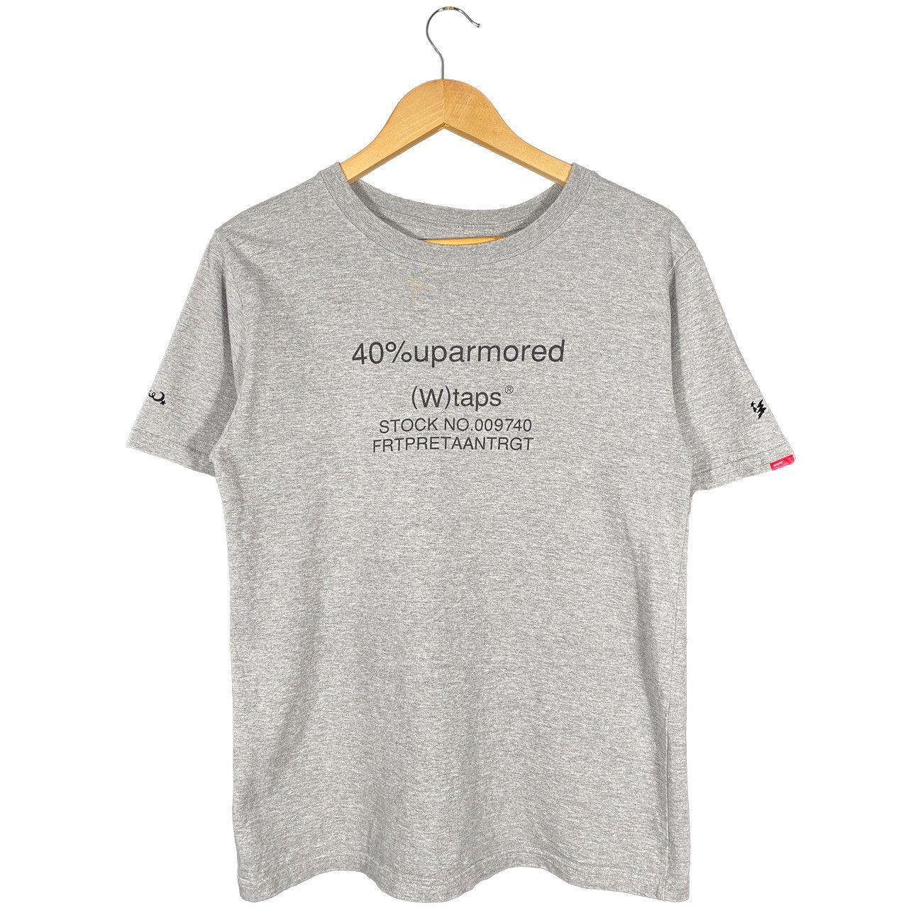 Wtaps Wtaps Uparmored Short Sleeve Graphic T-shirt Gray Size US S / EU 44-46 / 1 - 1 Thumbnail