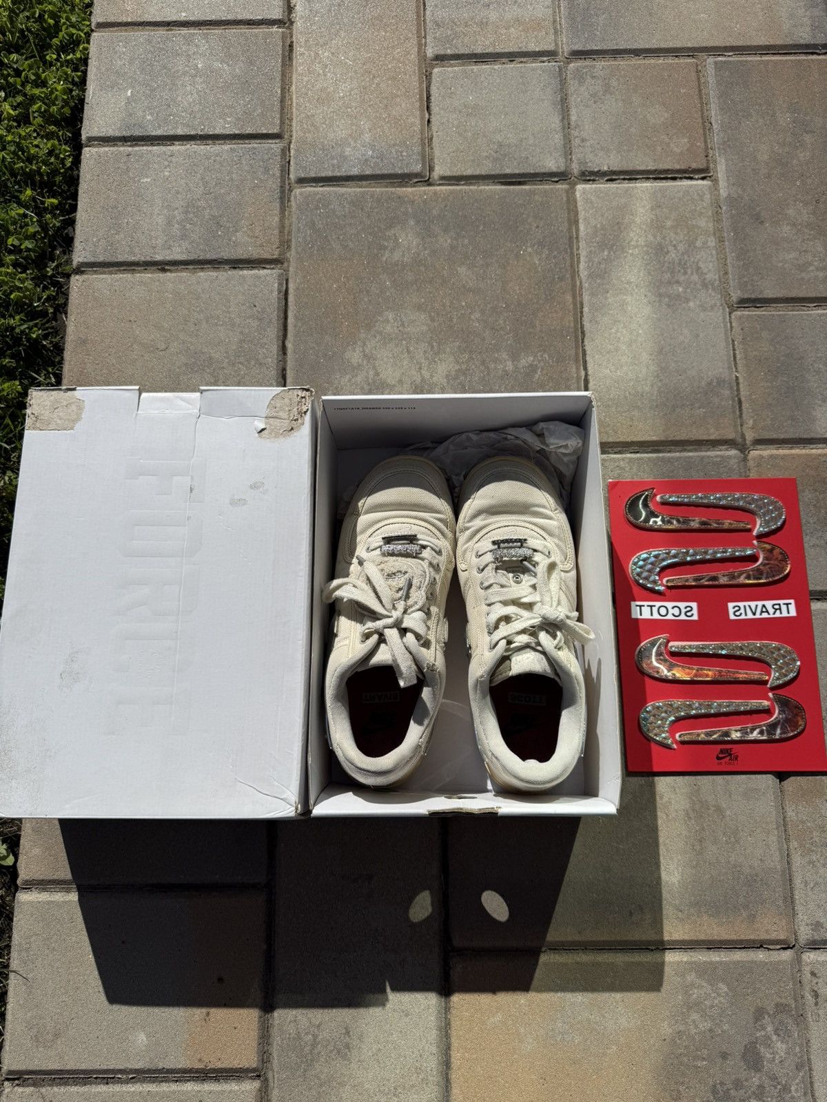 Nike × Travis Scott Nike Air Force 1 Low Travis Scott Size US 10 / EU 43 - 1 Thumbnail