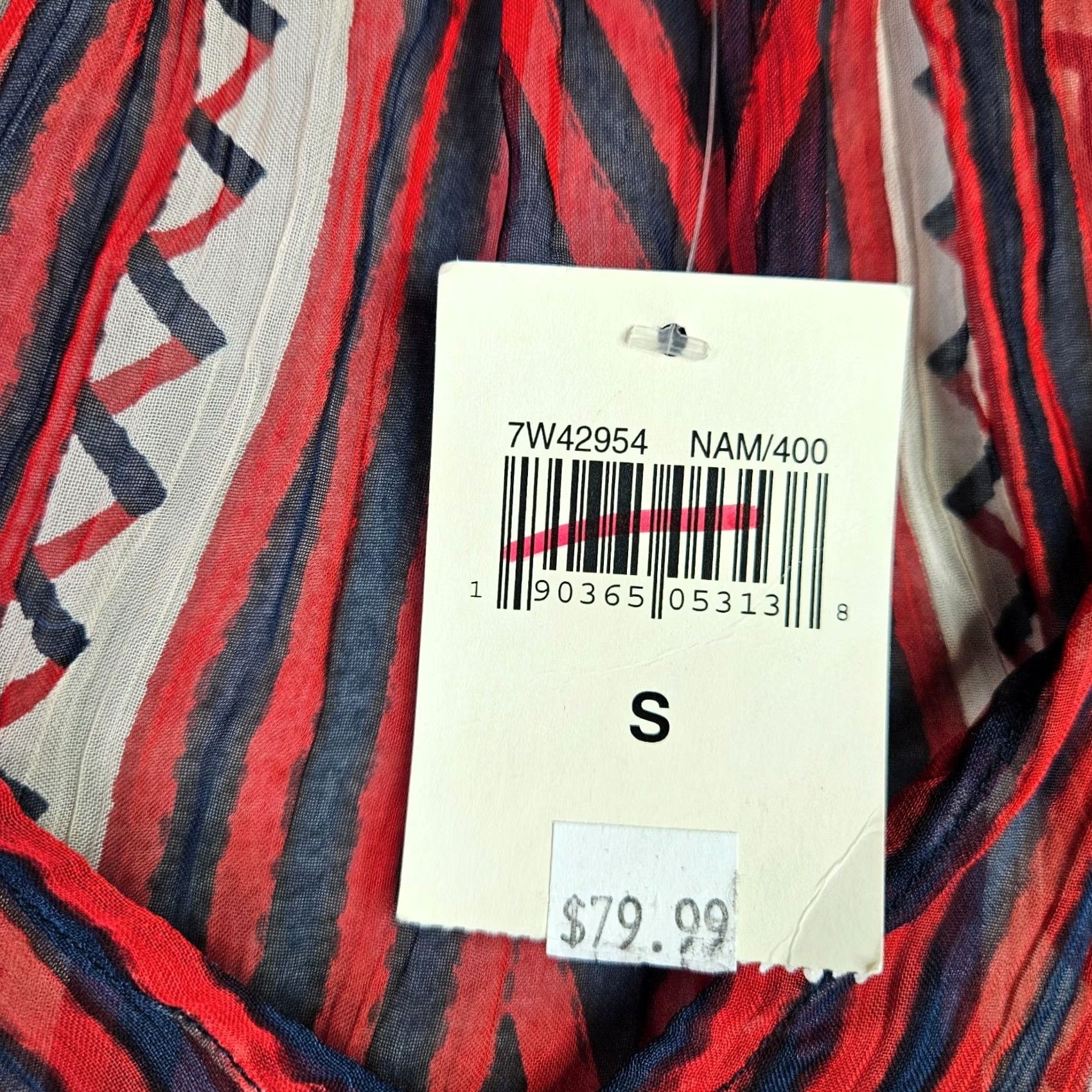Lucky Brand Lucky Brand Blouse Women's Size Small Long Sleeve Boho Print NWT Multicolor Round Neck Casual Shirts Regular Fit XS? Size S / US 4 / IT 40 - 5 Thumbnail
