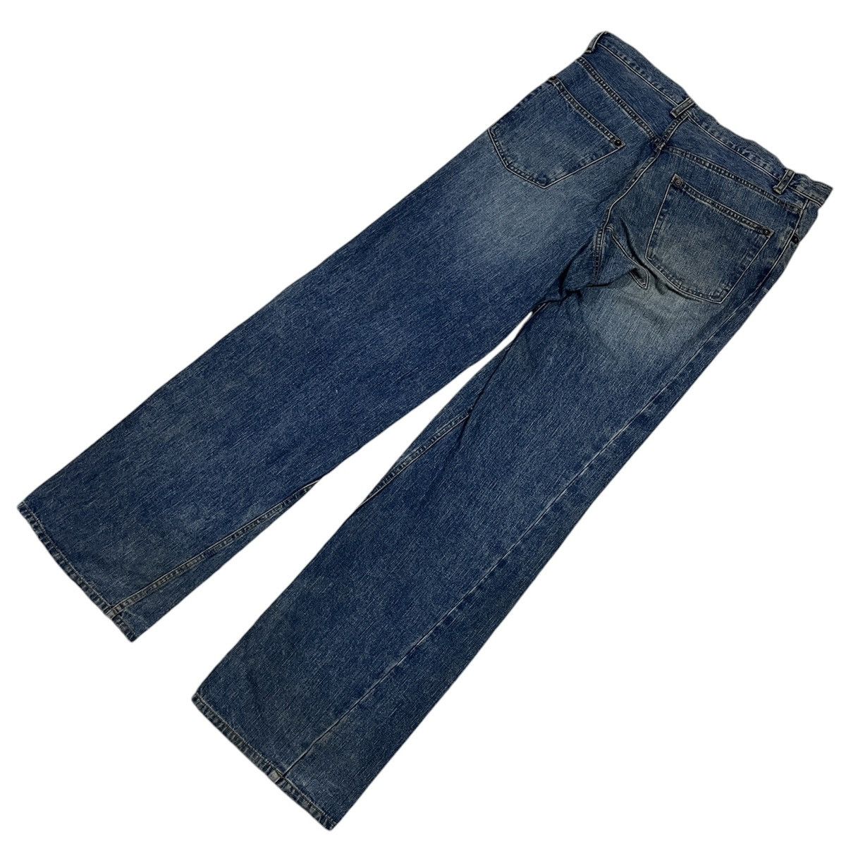 Designer × Japanese Brand × Maison MIHARA YASUHIRO Mihara yasuhiro jeans non selvedge Size US 34 / EU 50 - 8 Thumbnail