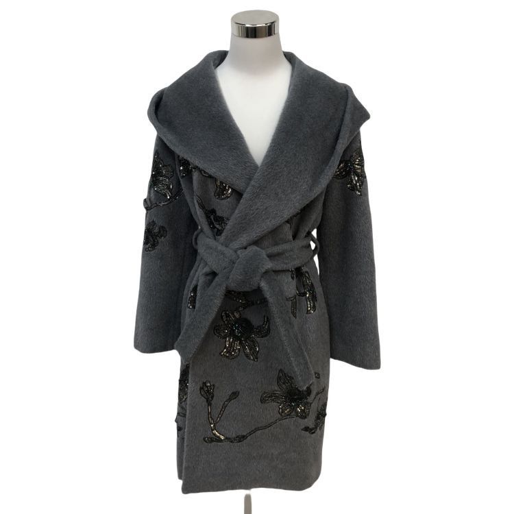 Valentino Valentino Floral Embellished Coat Size 36 Size XS / US 0-2 / IT 36-38 - 1 Thumbnail