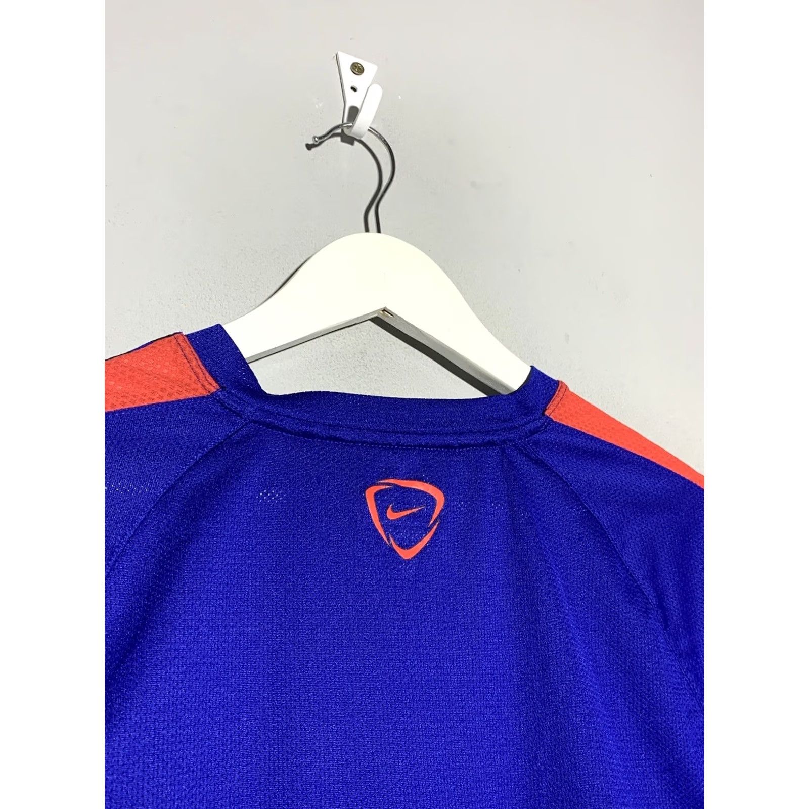 Nike Nike Manchester United Training Shirt Soccer Jersey Crew Neck Short Sleeve L Blue Jersey Nike Mens Shirt Size US L / EU 52-54 / 3 - 7 Thumbnail