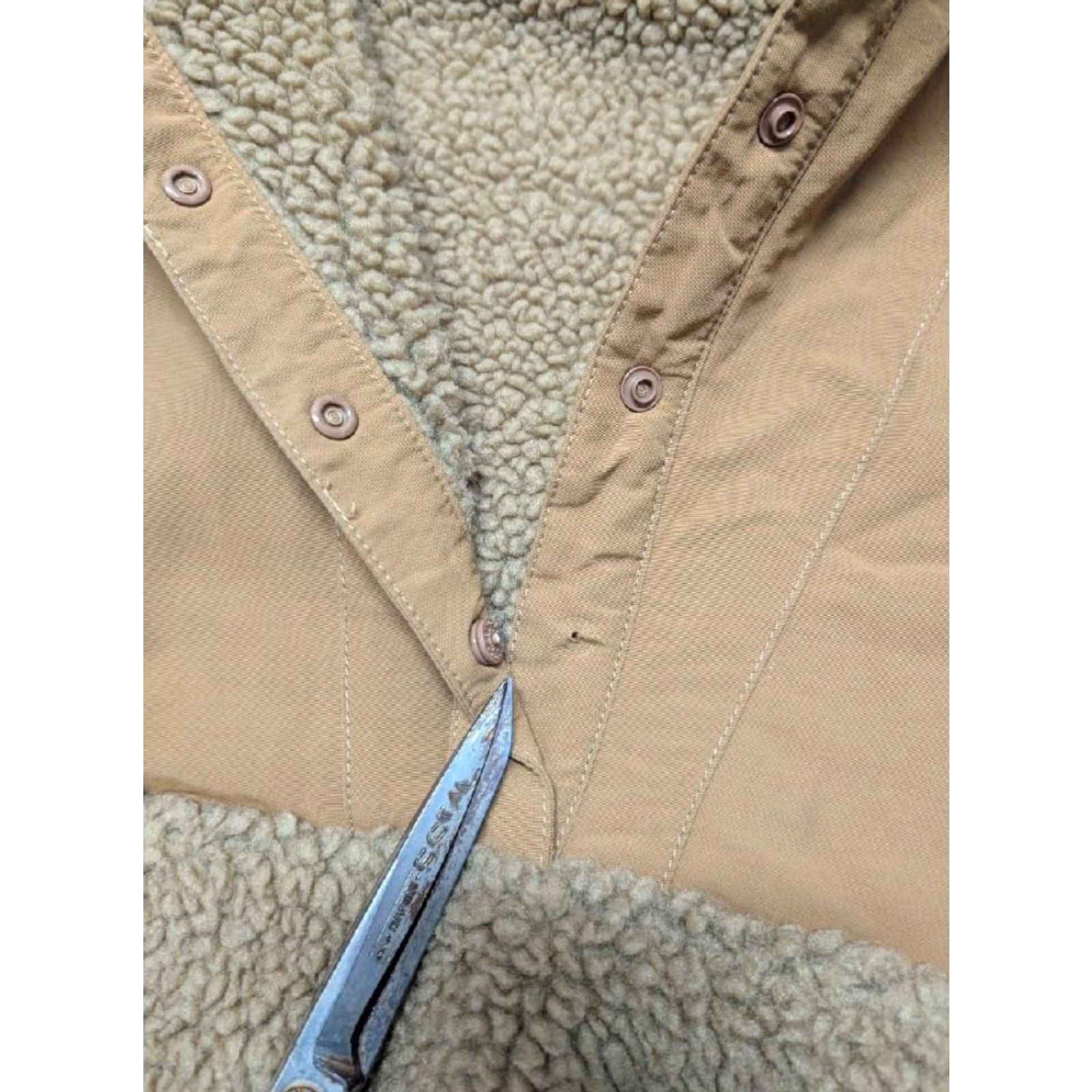 Patagonia VINTAGE patagonia Womens Coat M brown Fleece shelled RETRO-X pullover hooded jacket Size M / US 6-8 / IT 42-44 - 8 Thumbnail