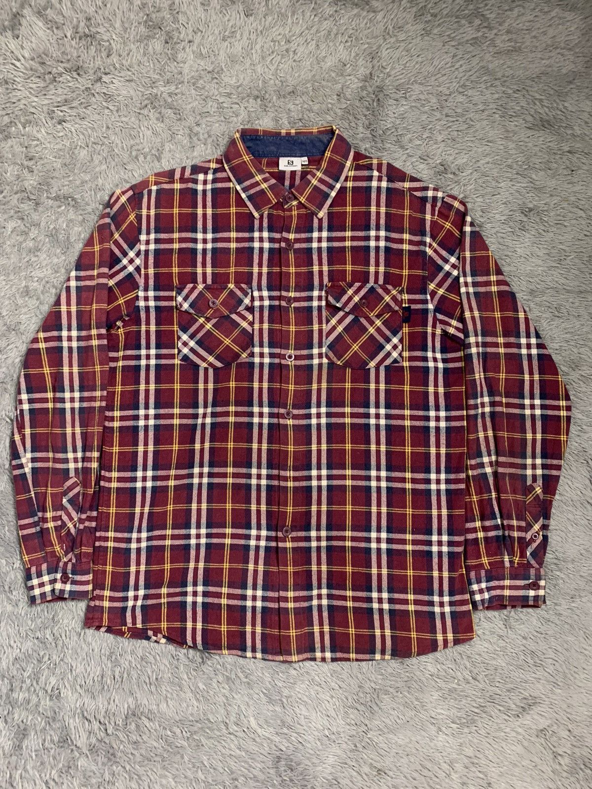 Outdoor Brand Vintage Salomon Flanell Shirt