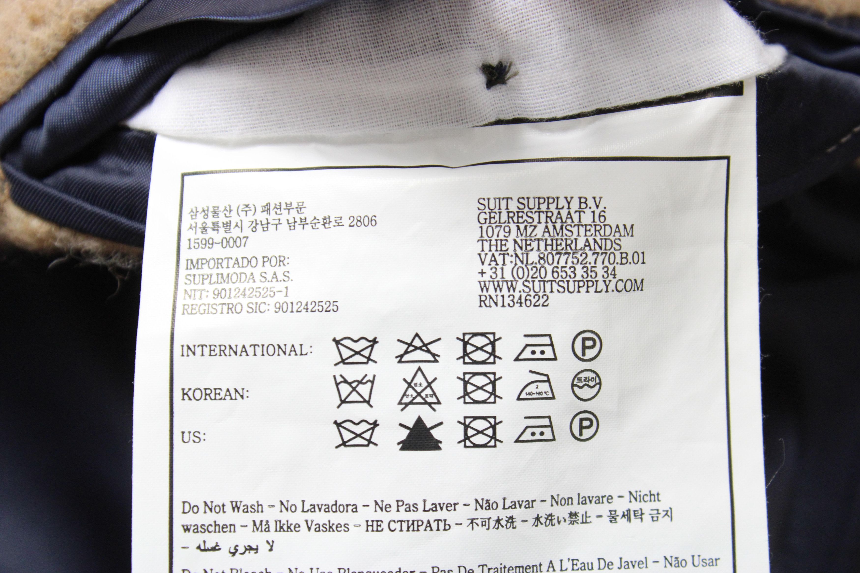 Suitsupply SUITSUPPLY Jort Vicenza Coat Men's UK 38 Alpaca Blend Size US M / EU 48-50 / 2 - 10 Thumbnail
