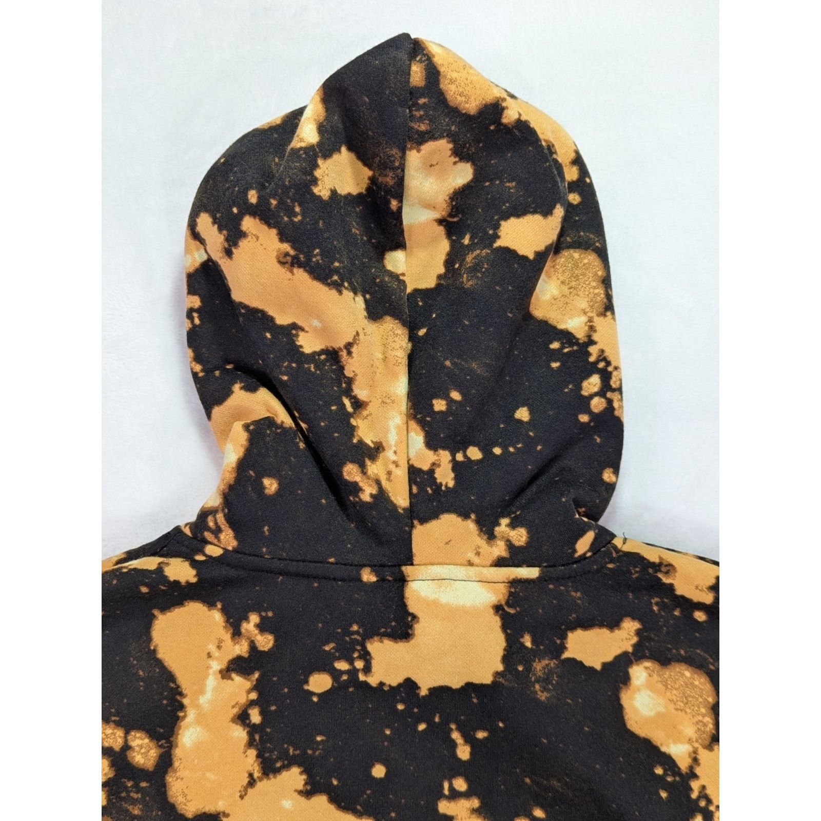 WeSC WeSC Conspiracy Mike Bleached Hoodie Black Yellow S/M Size US S / EU 44-46 / 1 - 11 Thumbnail