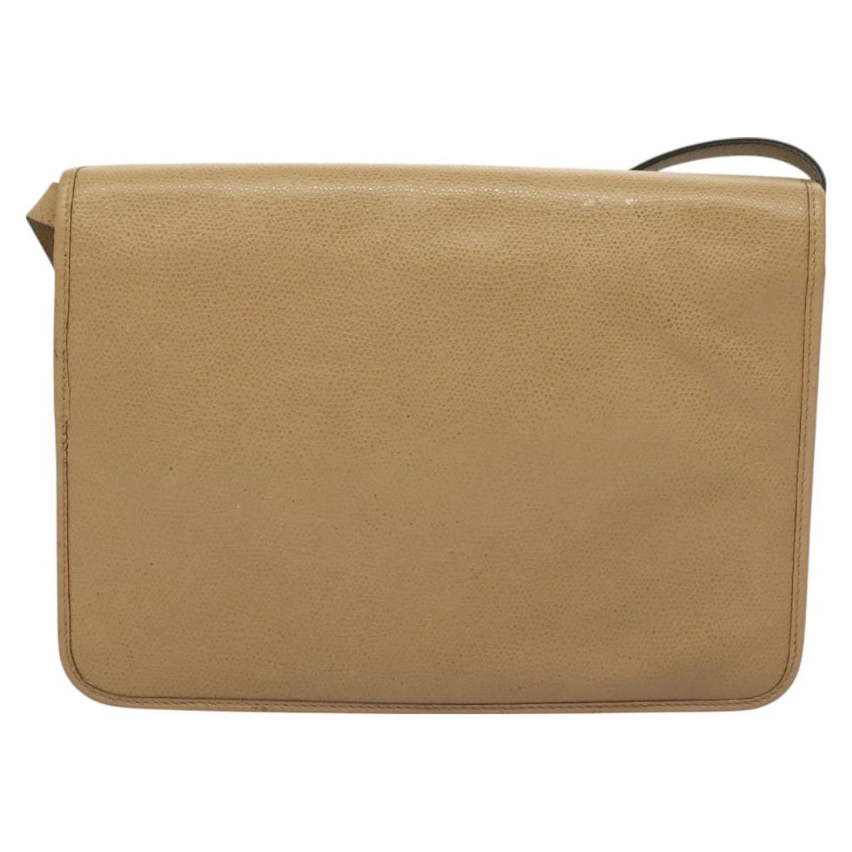 Dior DIOR Shoulder Bag Leather Beige Gold Size ONE SIZE - 3 Thumbnail