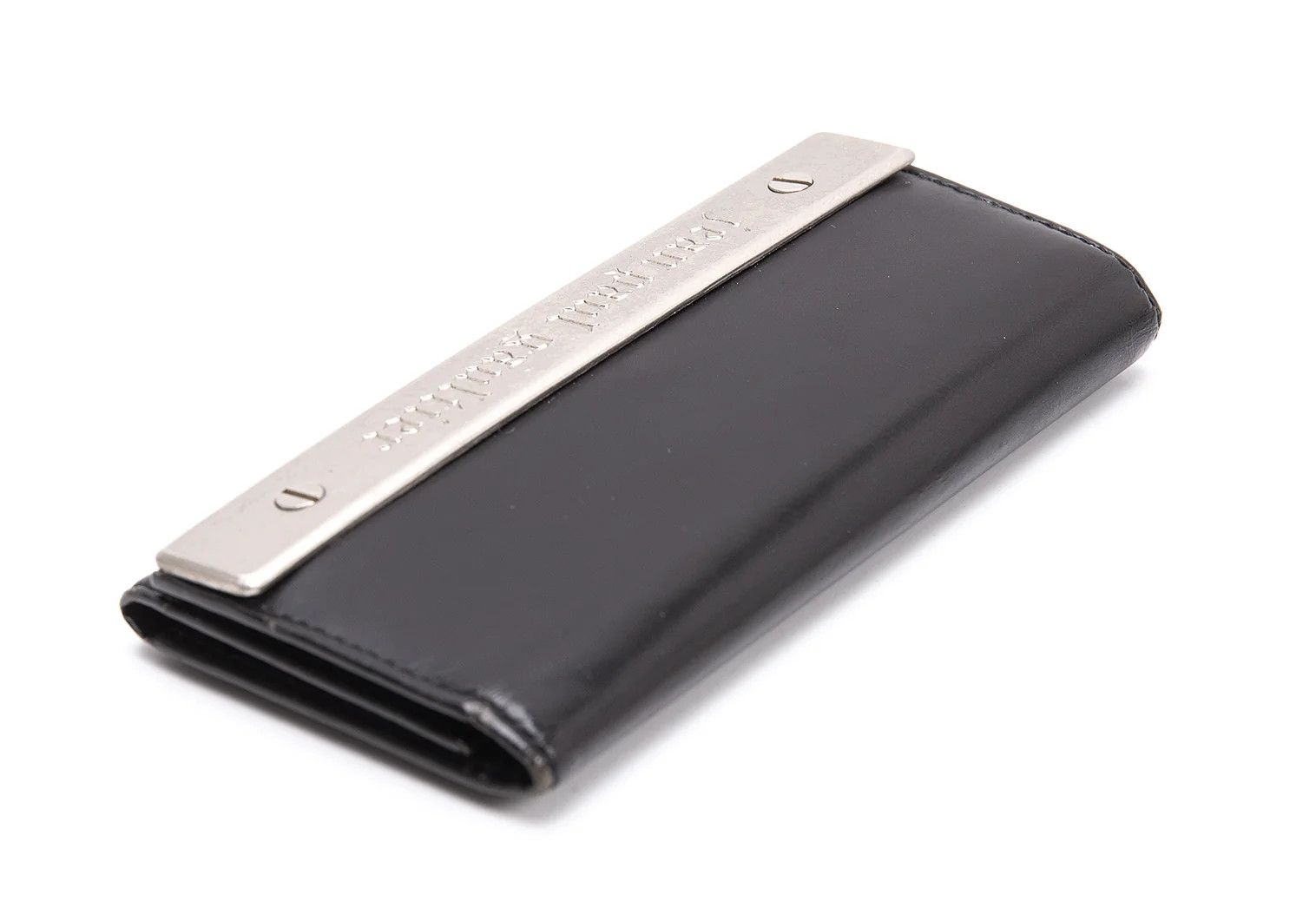 Jean Paul Gaultier Metal Plate Key Case in Black Size ONE SIZE - 3 Thumbnail