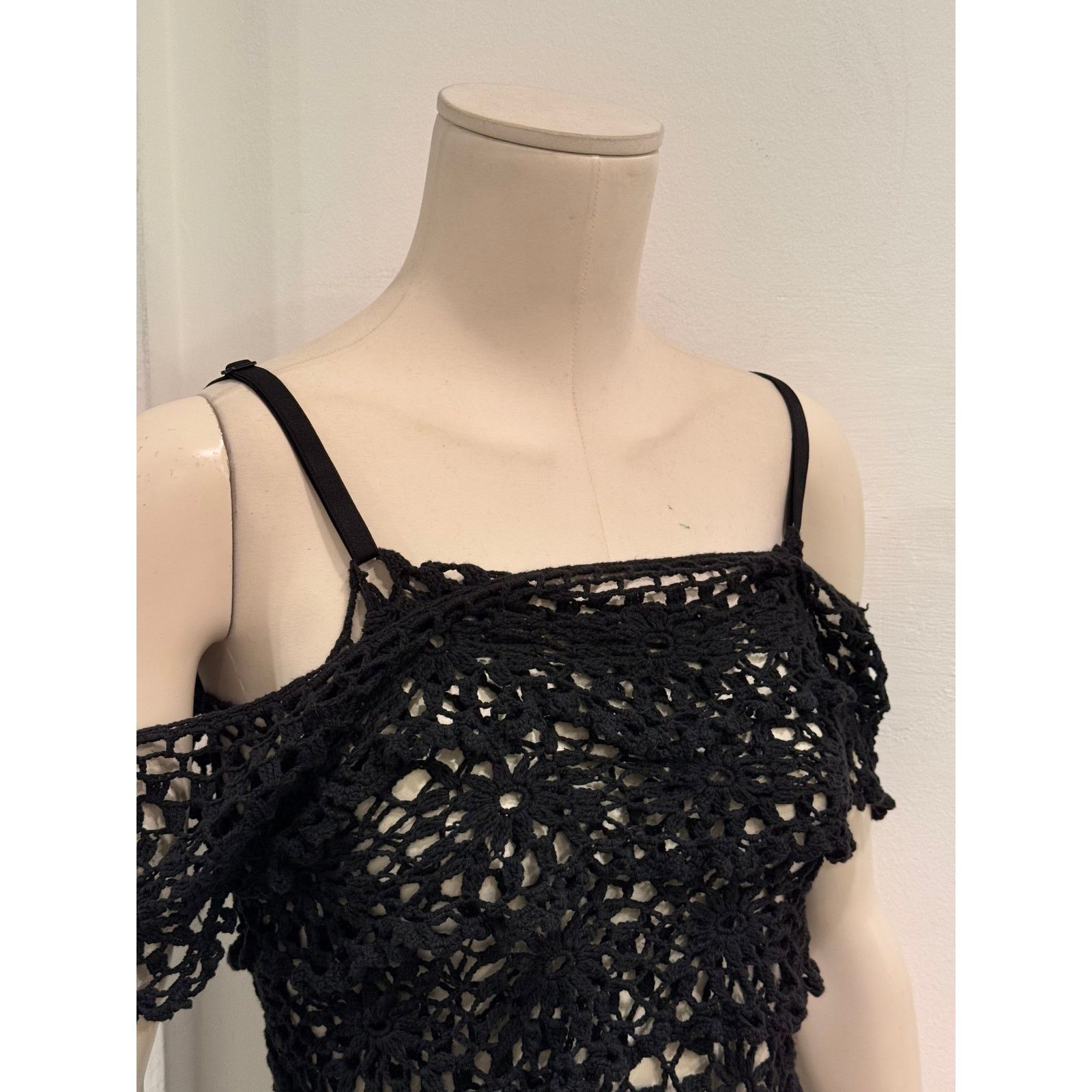 Dolce & Gabbana 2000s Dolce & Gabbana crochet lace two piece set Size M / US 6-8 / IT 42-44 - 3 Thumbnail