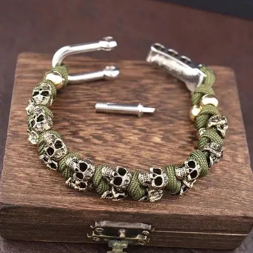 Other 870Adjustable Skeleton Bangles Bracelets Size ONE SIZE - 5 Thumbnail