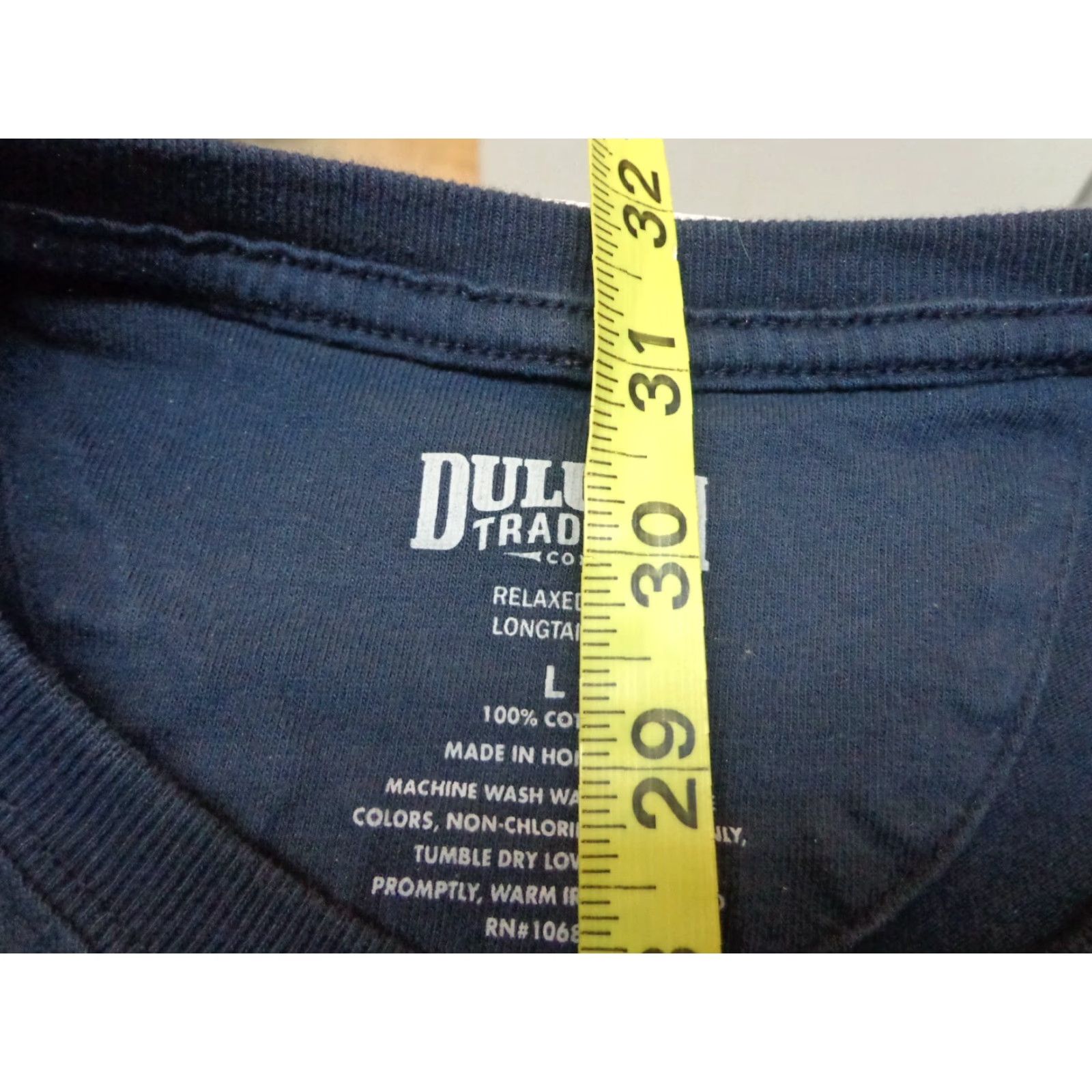 Duluth Trading Company Duluth Trading Co. T-Shirt Blue Large Cotton Relaxed Fit Short Sleeve Mens L Shirt Size US L / EU 52-54 / 3 - 5 Thumbnail