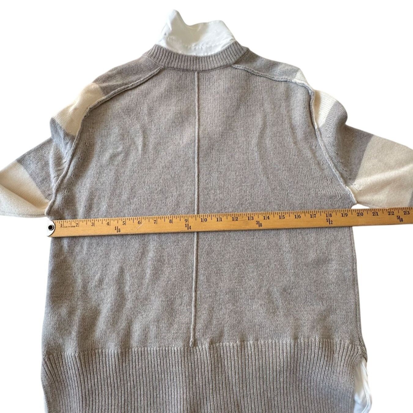 Brochu Walker Brochu Walker Striped V Neck Layered Pullover Sweater. Size Size XS / US 0-2 / IT 36-38 - 15 Thumbnail