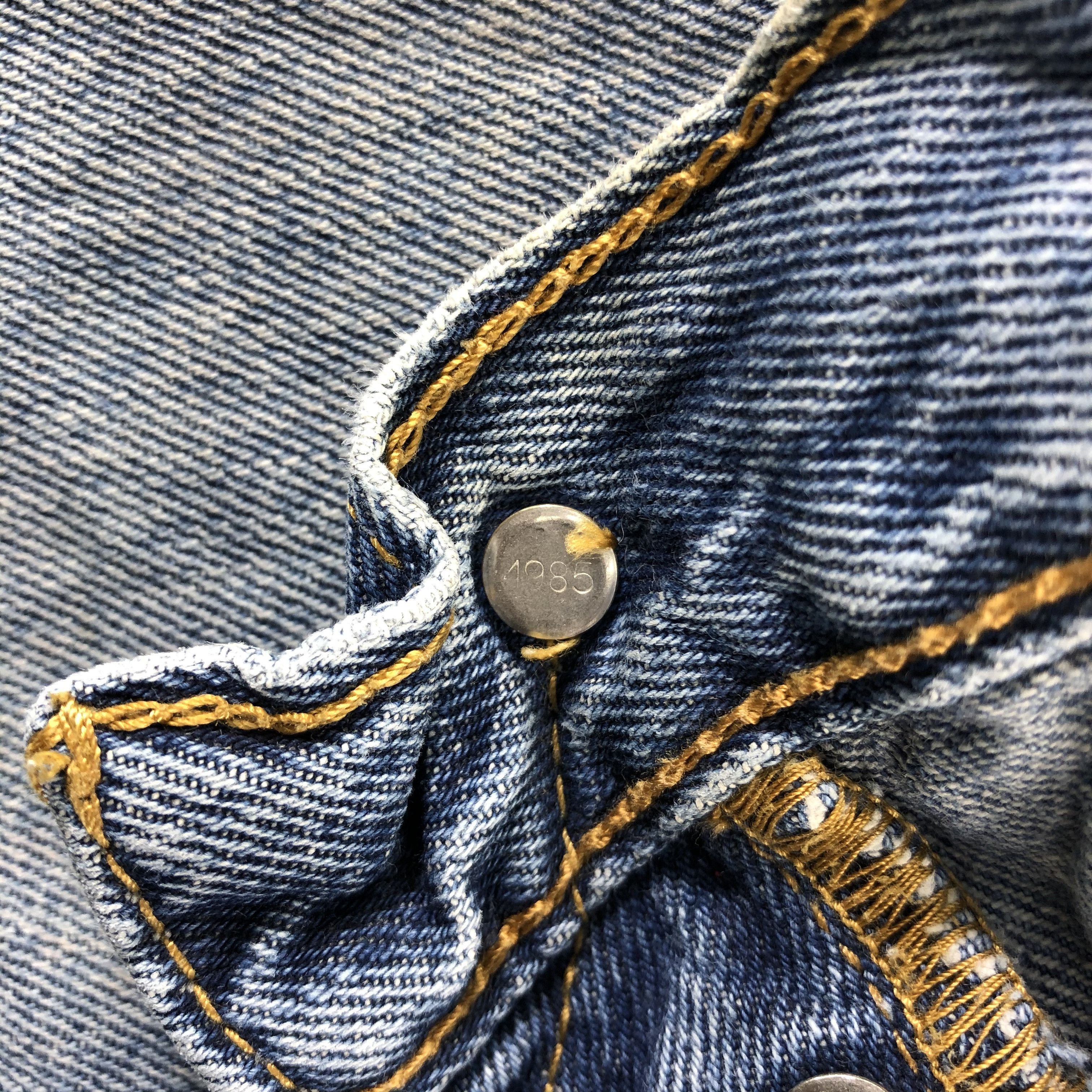 Levi's Vintage Blue Wash Levis 501 Jeans-J2669 Size US 31 - 13 Thumbnail