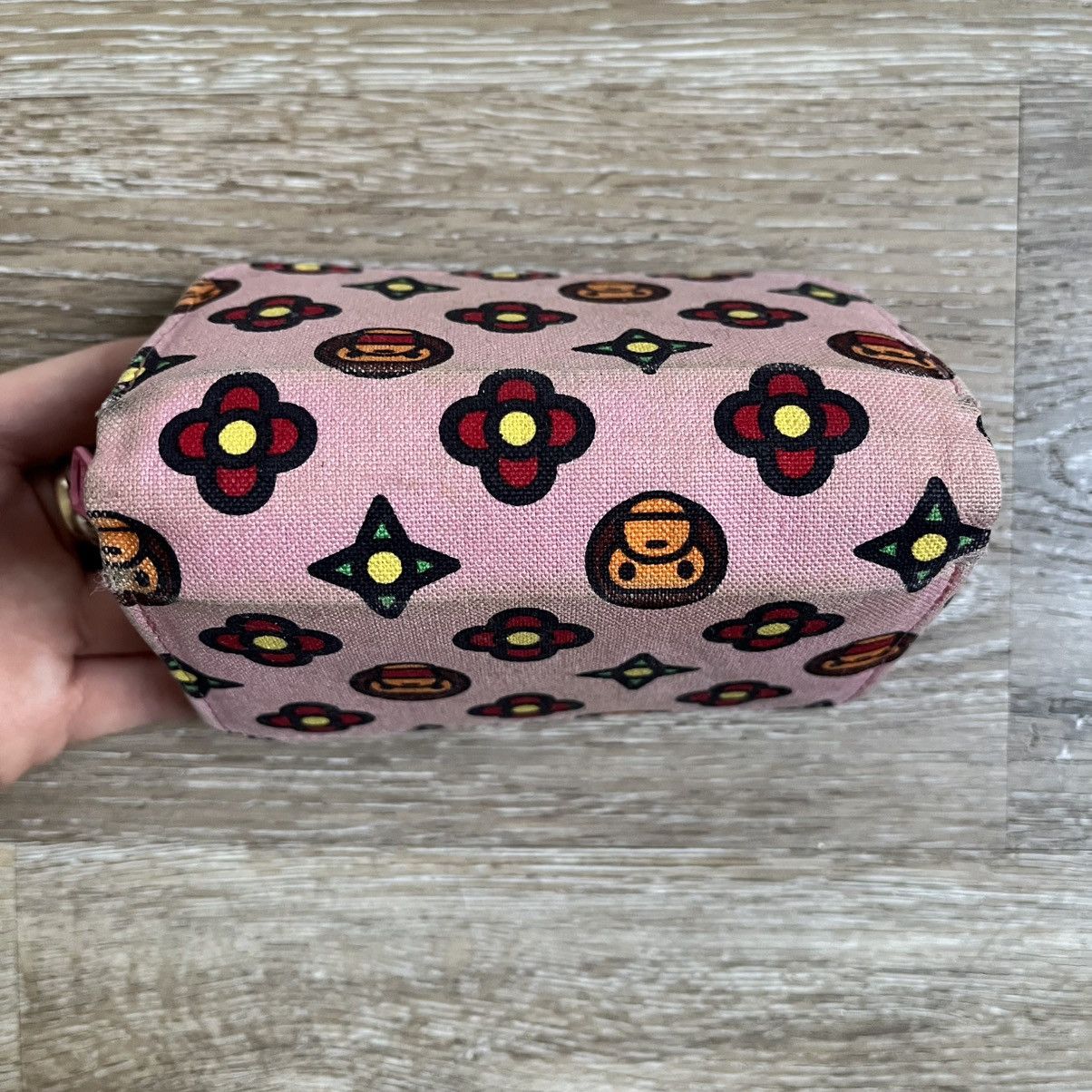 Bape RARE bape pink monogram wallet Size ONE SIZE - 3 Thumbnail