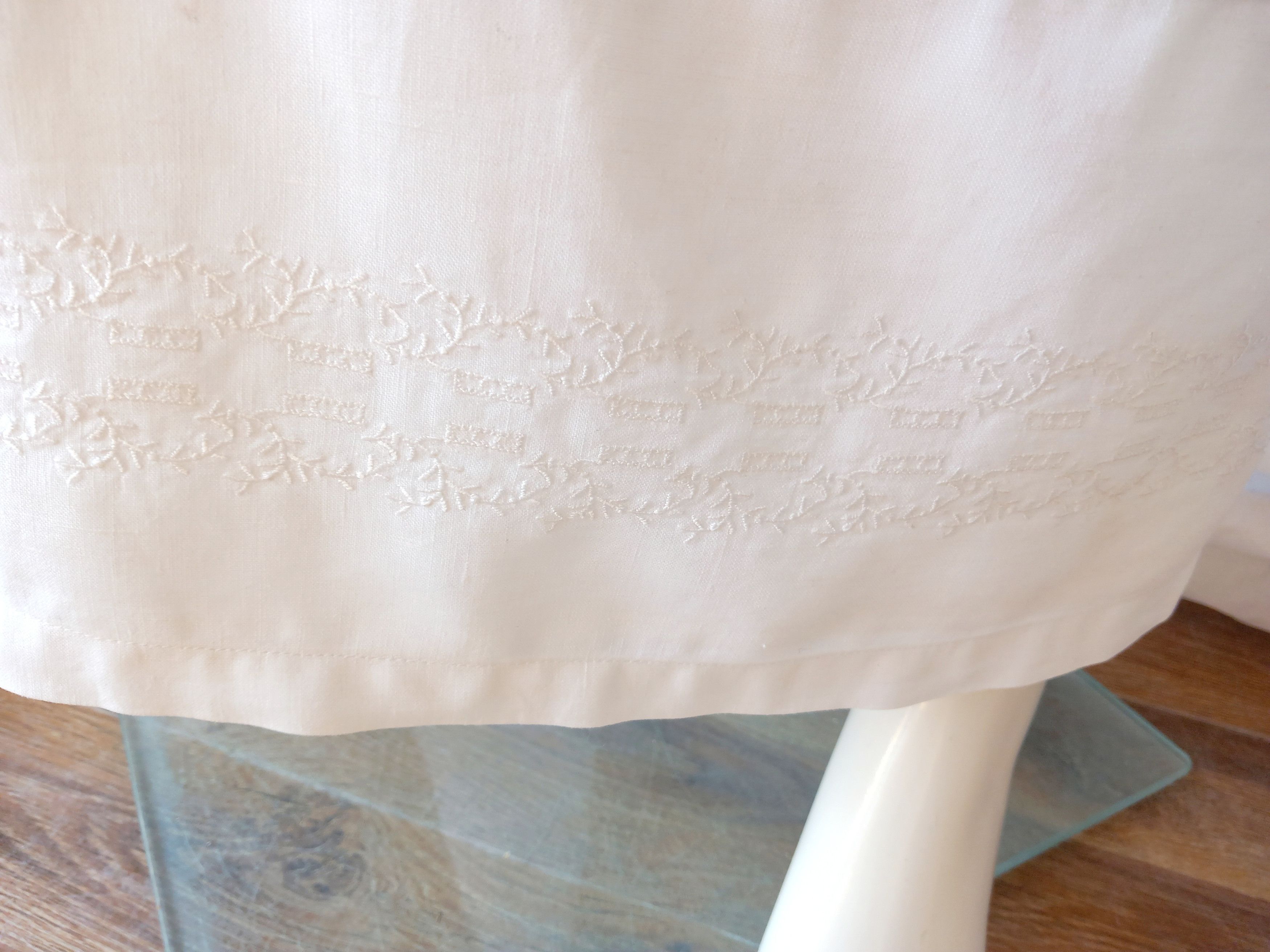 Emanuel Ungaro Vintage Emanuel Ungaro white linen dress XL Size XL / US 12-14 / IT 48-50 - 3 Thumbnail