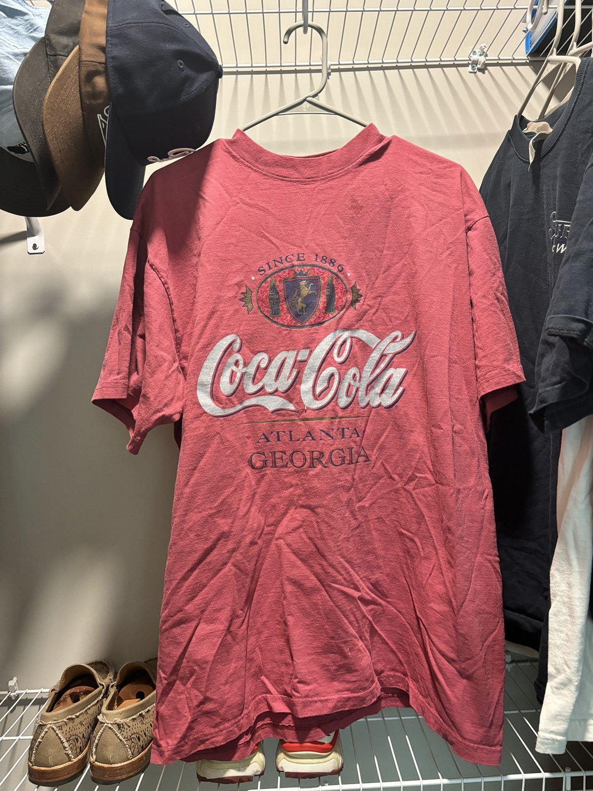 Vintage Vintage Coca Cola Atlanta Tee Size US L / EU 52-54 / 3 - 1 Thumbnail