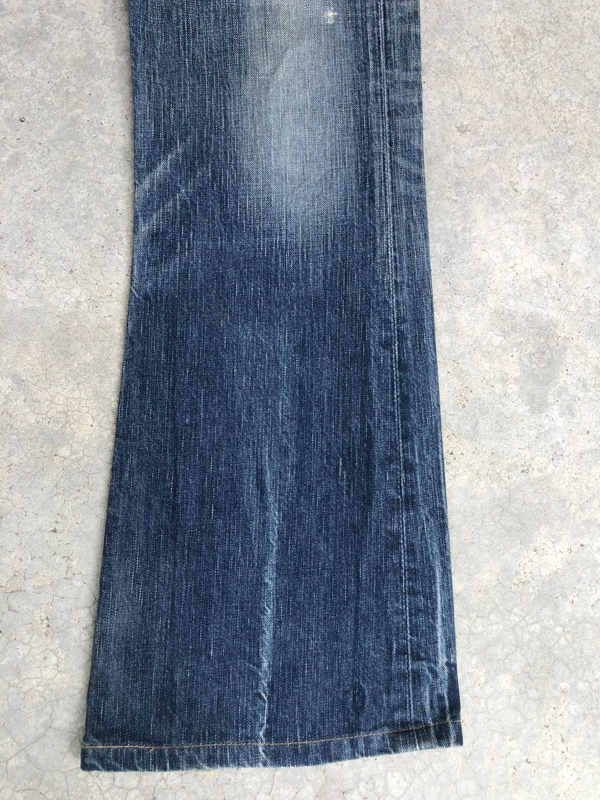 If Six Was Nine Japanese Edwin 503 Flared Jeans Distressed Jeans Size US 32 / EU 48 - 7 Thumbnail