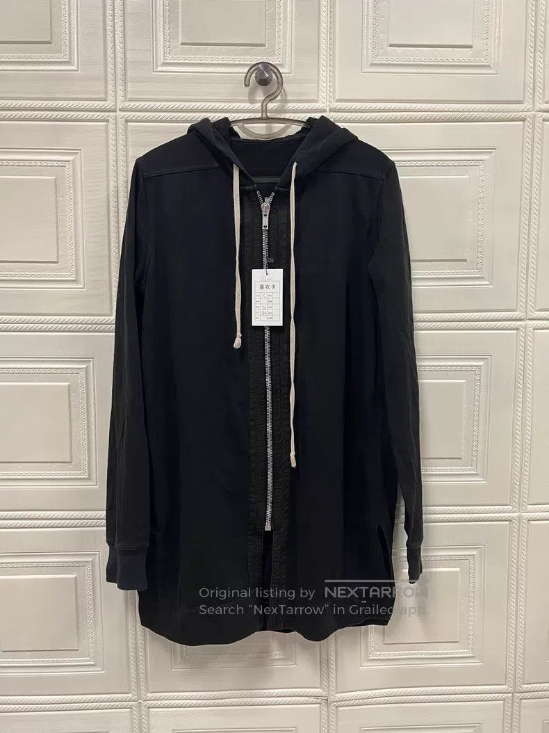Rick Owens Rick Owens 15ss mainline leather hood zipper hoodie jacket Size US S / EU 44-46 / 1 - 1 Thumbnail