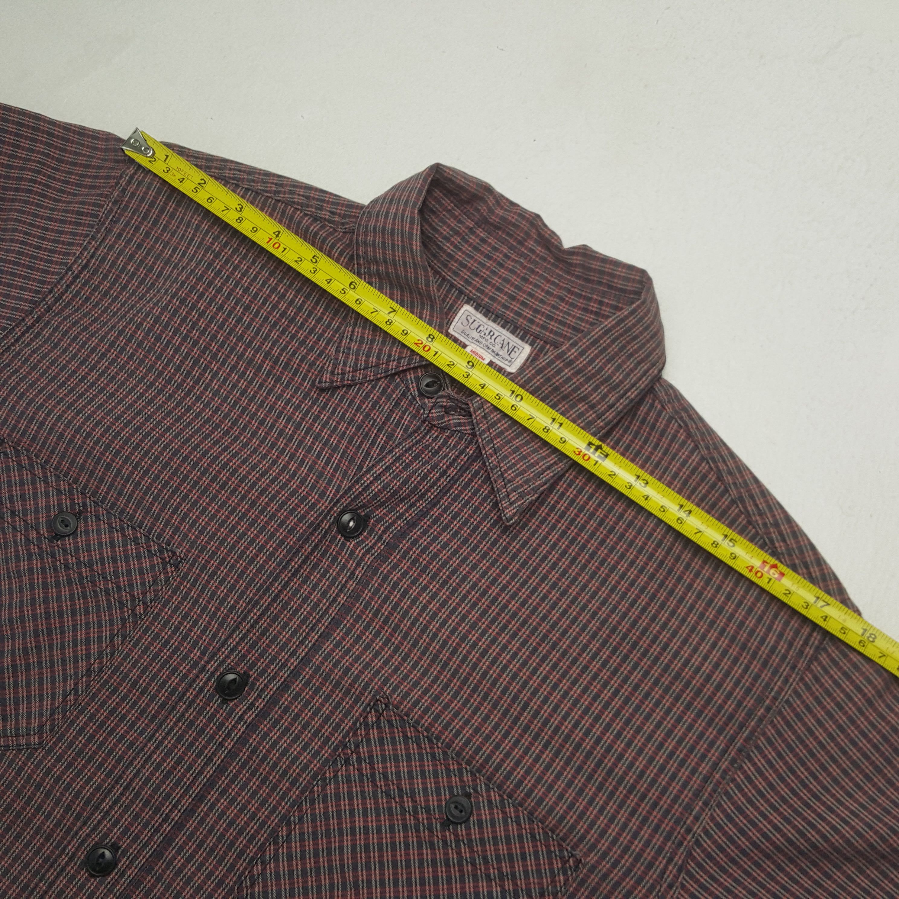 Sugar Cane Vintage Sugar Cane American Work Shirt Button Up RR16 Size US L / EU 52-54 / 3 - 5 Thumbnail