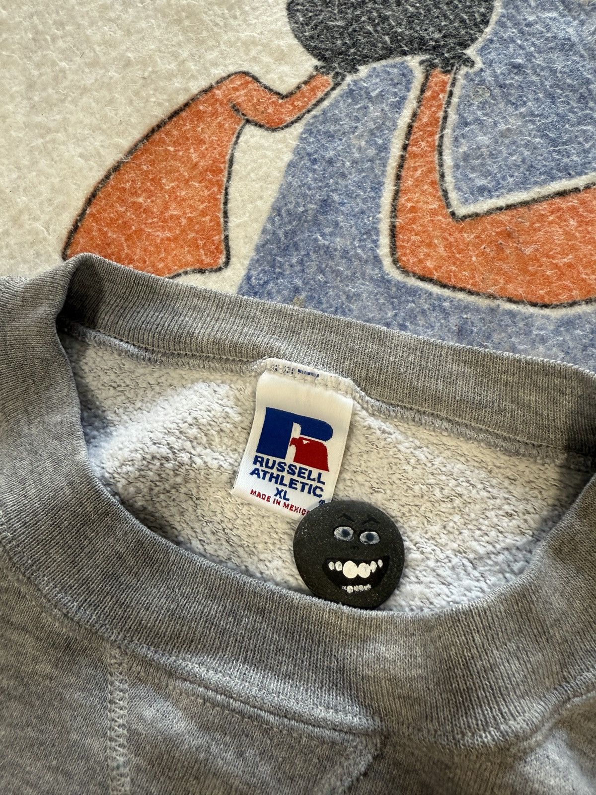 Russell Athletic Vintage Russell blank crewneck sweatshirt Size US XL / EU 56 / 4 - 3 Thumbnail