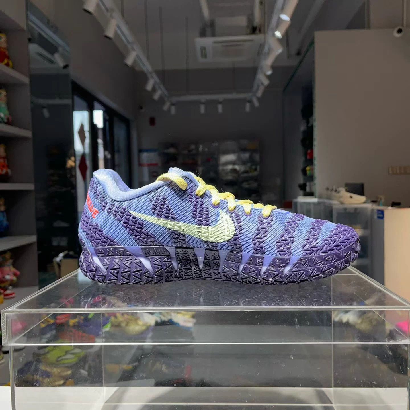 Nike Ja Morant 3 Blue & Yellow 44 1Wear Size US 11 / EU 44 - 5 Thumbnail