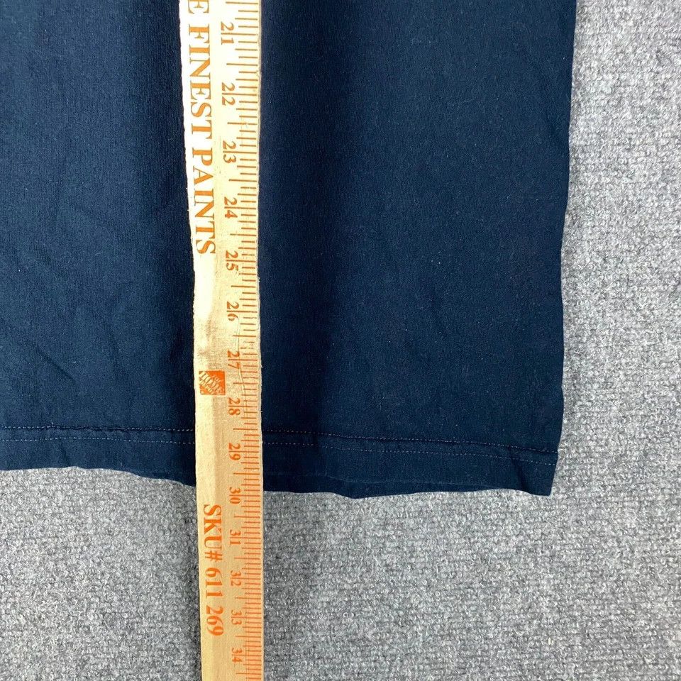 Ecco EECO Fishing Shirt Men's 2X Long Sleeve Navy Blue Cotton Size US XXL / EU 58 / 5 - 6 Thumbnail
