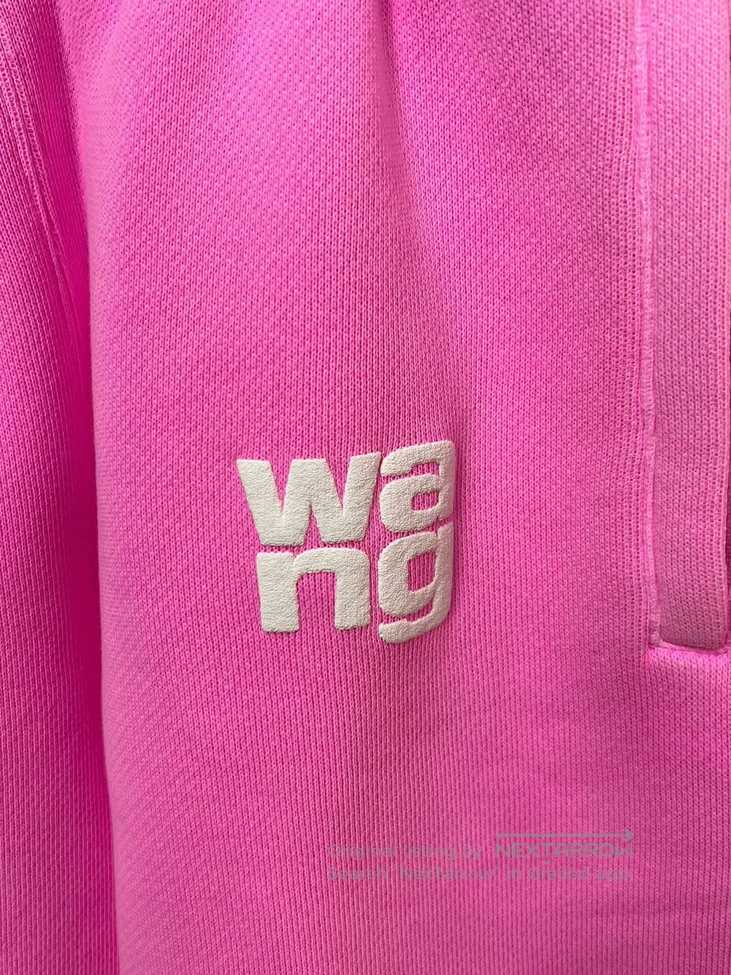 Alexander Wang pink fleece joggers by alexander wang. Size 23" - 3 Thumbnail