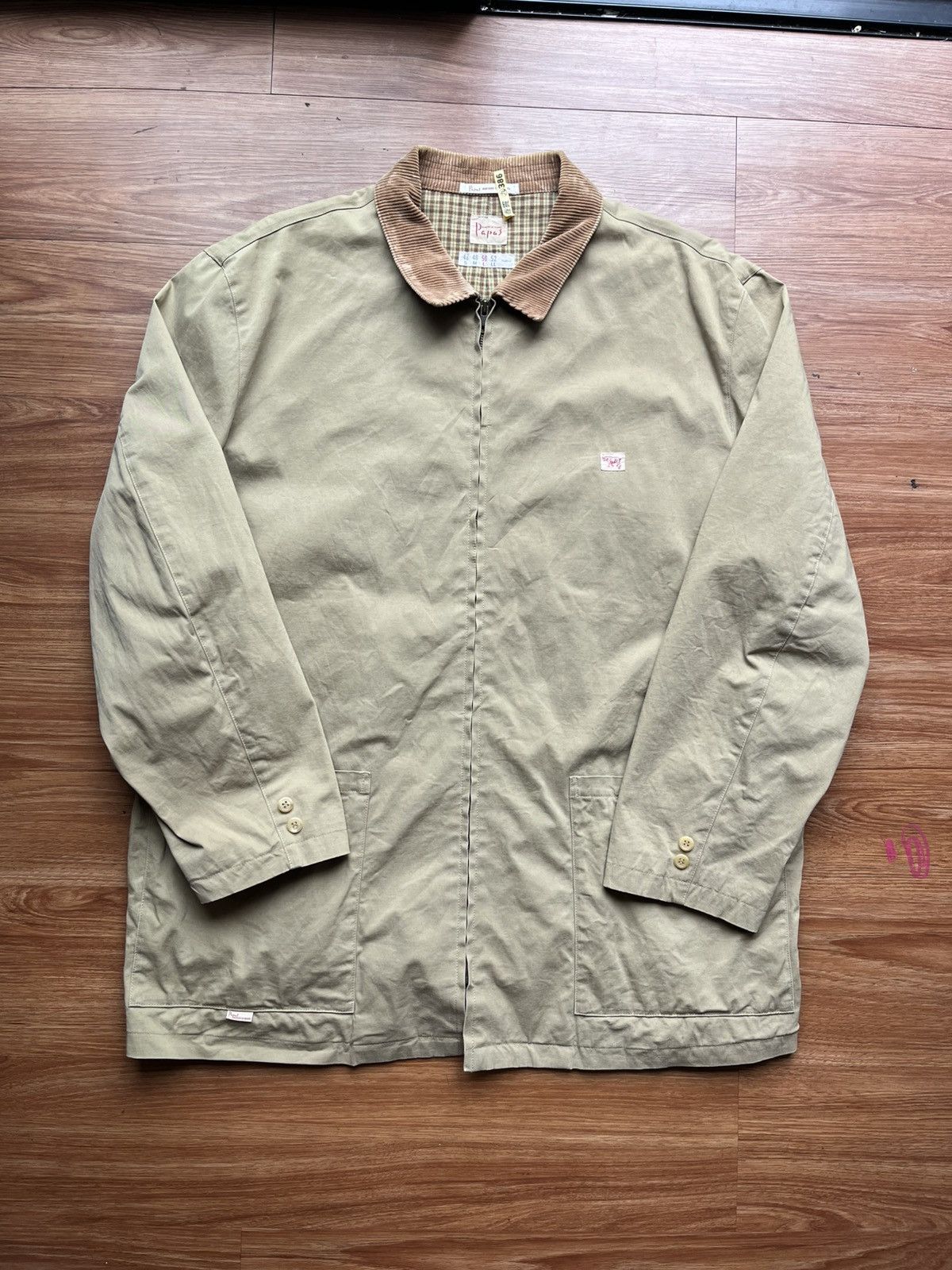 Japanese Brand Papas chore jacket japanese brand Size US L / EU 52-54 / 3 - 1 Thumbnail