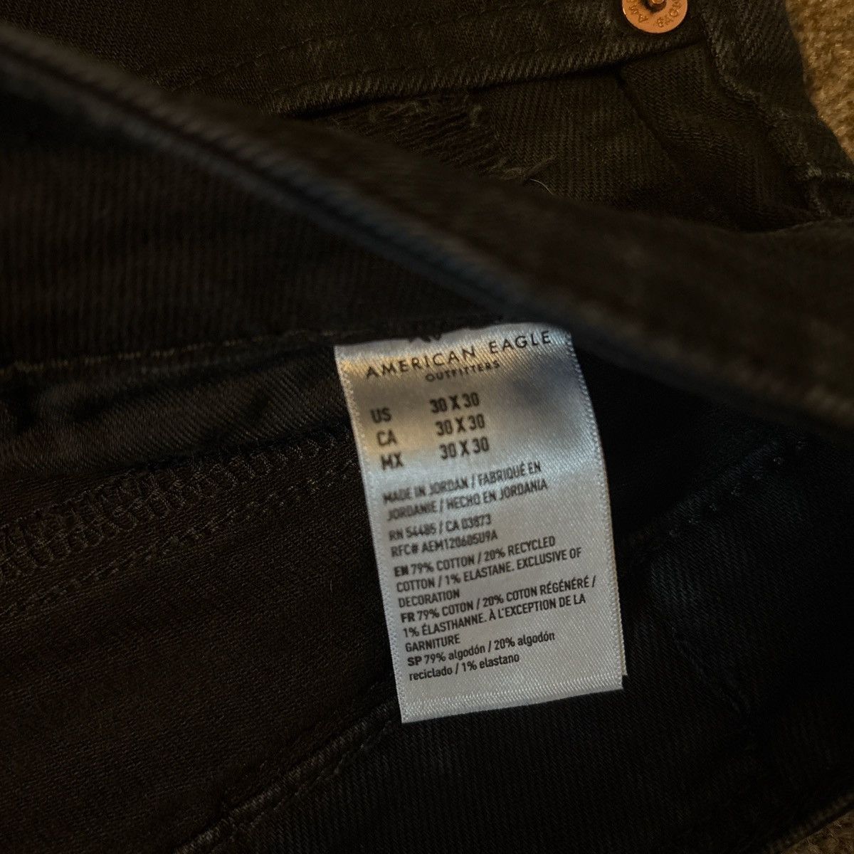American Eagle Outfitters American Eagle Black Ripped Jeans Size US 30 / EU 46 - 5 Thumbnail