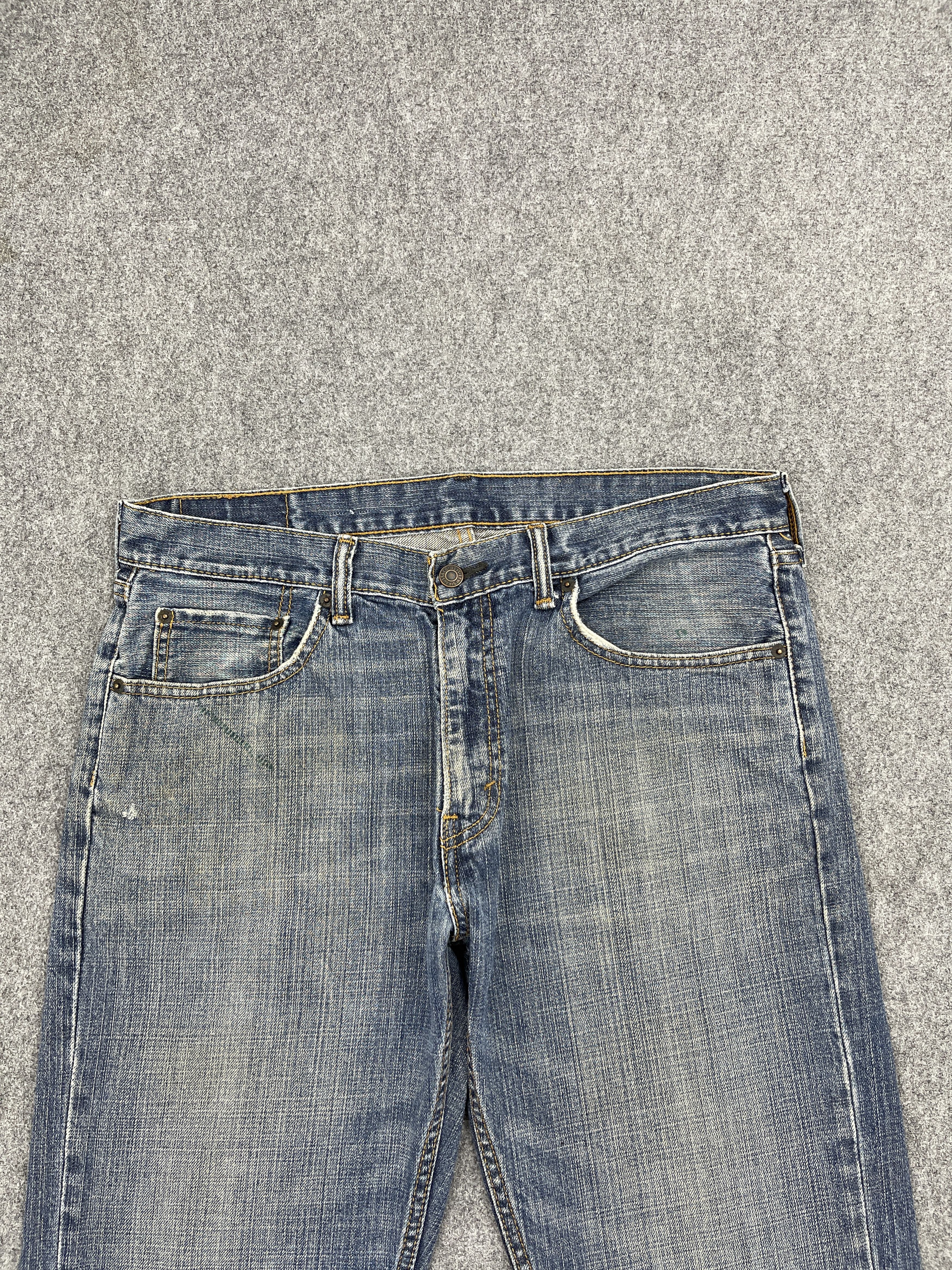 Levi's Vintage Levis 559 Faded Blue Jeans DP2573 Size US 35 - 2 Thumbnail