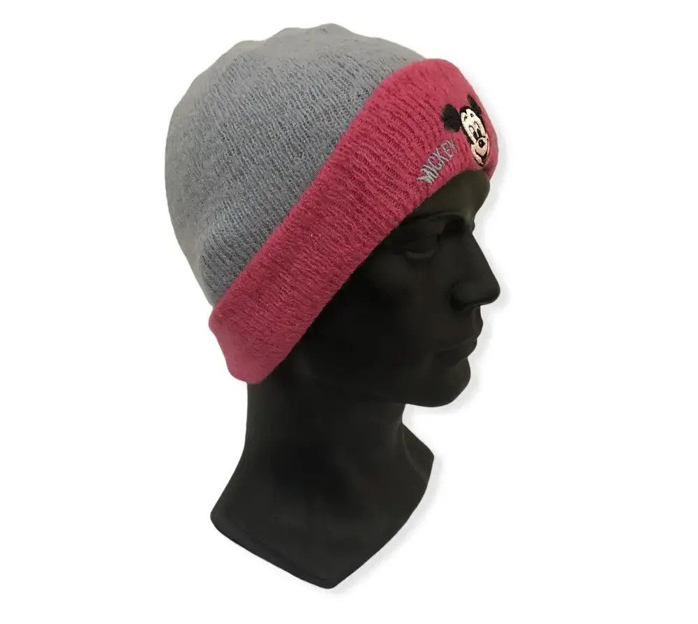 Disney × Mickey Mouse Vintage Mickey Mouse Cartoon Beanie Hat Size ONE SIZE - 2 Thumbnail