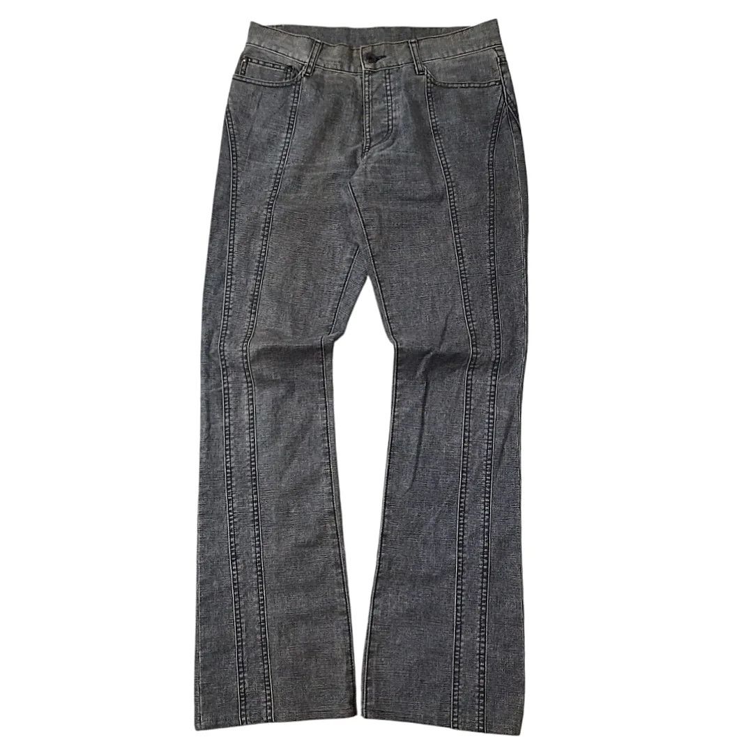 14th Addiction × If Six Was Nine × Share Spirit Homme 5351 Pour Les Hommes Low Rise Flare Jeans Size US 30 / EU 46 - 1 Thumbnail