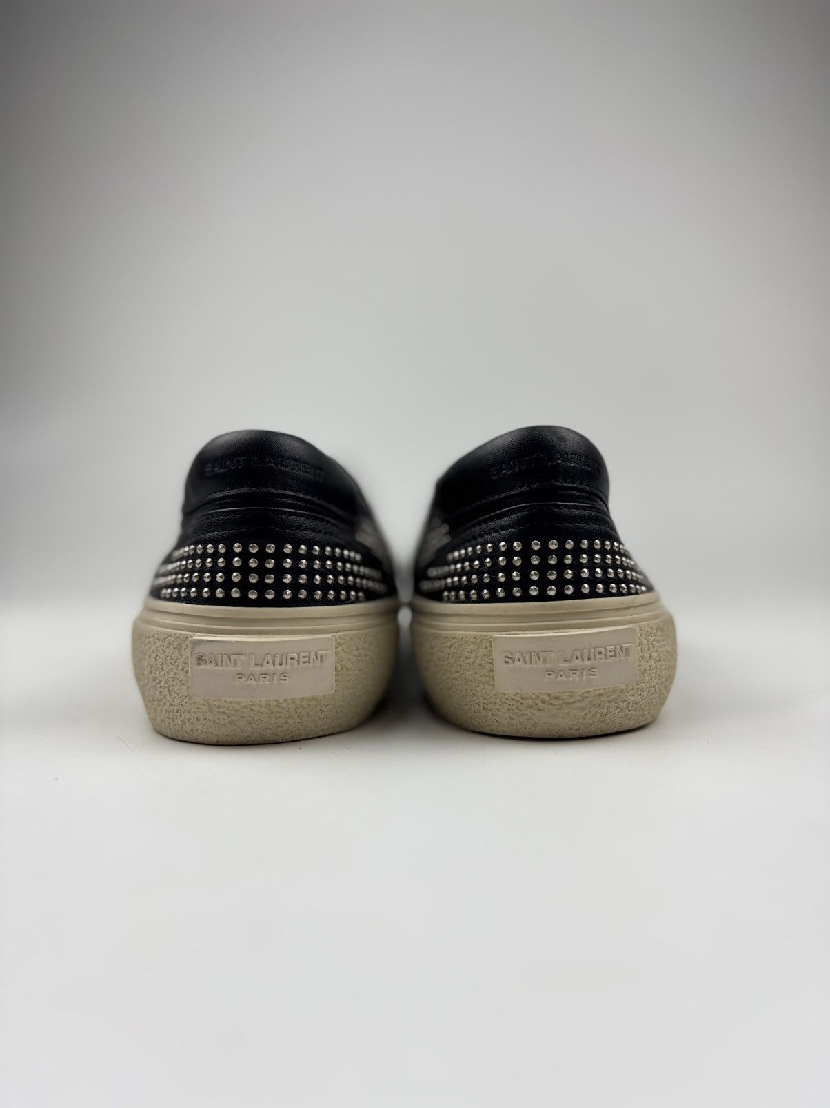 Saint Laurent Paris Saint Laurent Studded Slip on Sneakers Size US 6.5 / EU 39-40 - 4 Thumbnail