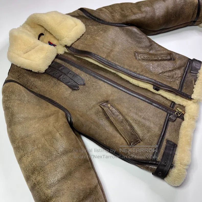Schott Schott Bomber fur jacket Size US L / EU 52-54 / 3 - 2 Thumbnail