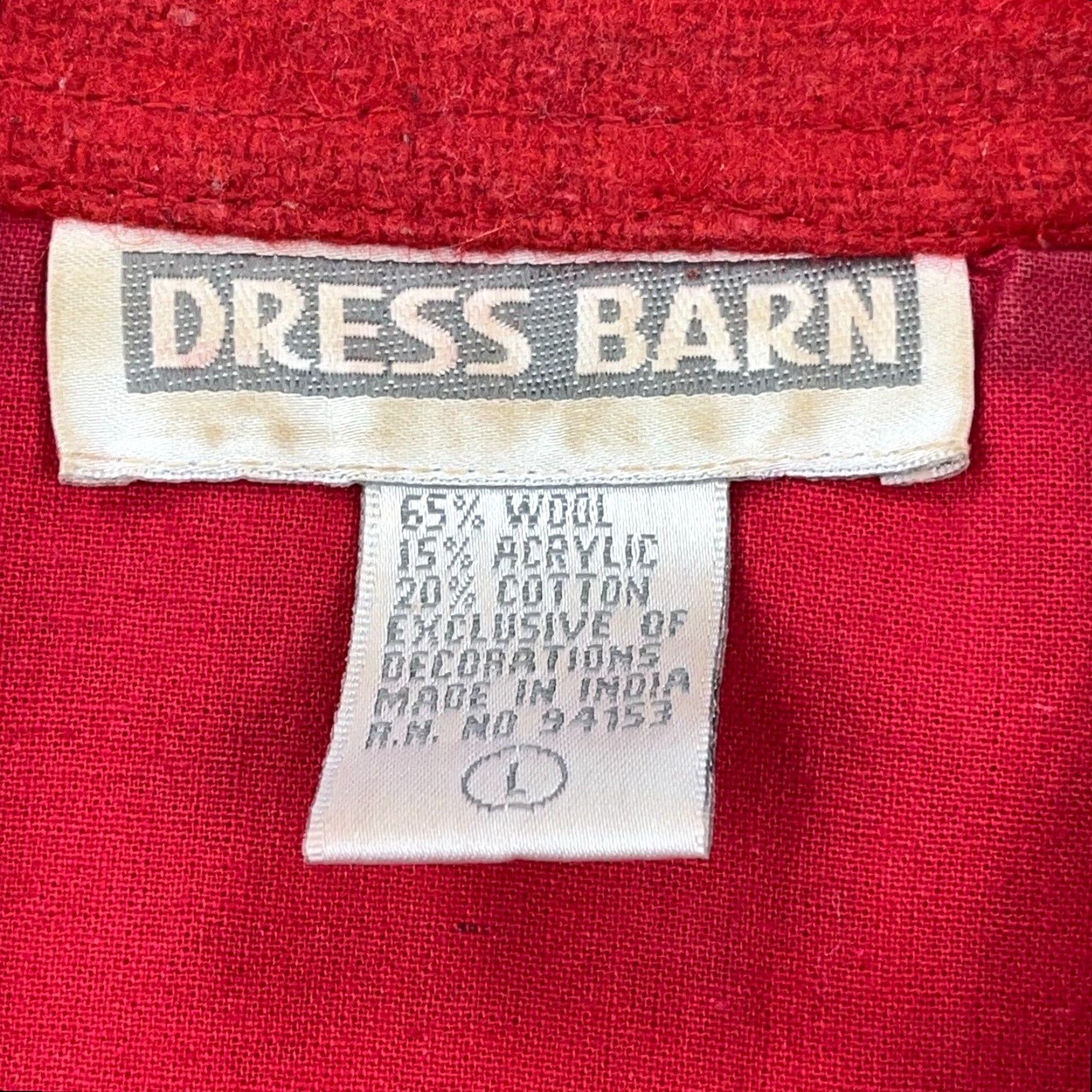 Vintage VINTAGE Christmas Vest Women Large Red Wool Acrylic Knit 90s Retro Cardigan Skiing Reindeer Logo Heavyweight Muscle Women Size L / US 10 / IT 46 - 6 Thumbnail