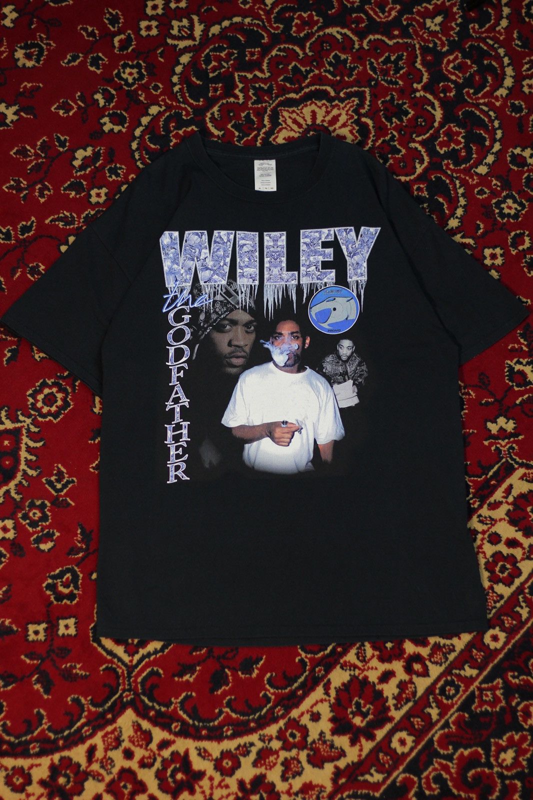 Band Tees Official Wiley 2017 The Godfather UK Grime T-Shirt Size US XL / EU 56 / 4 - 1 Thumbnail