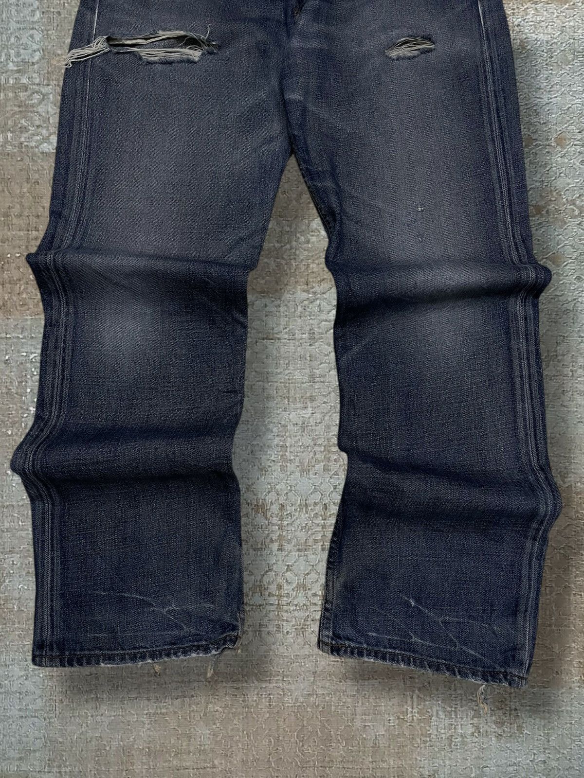 Polo Ralph Lauren Vintage 90s Designer Polo Raplh Lauren Distressed Denim Size US 34 / EU 50 - 5 Thumbnail