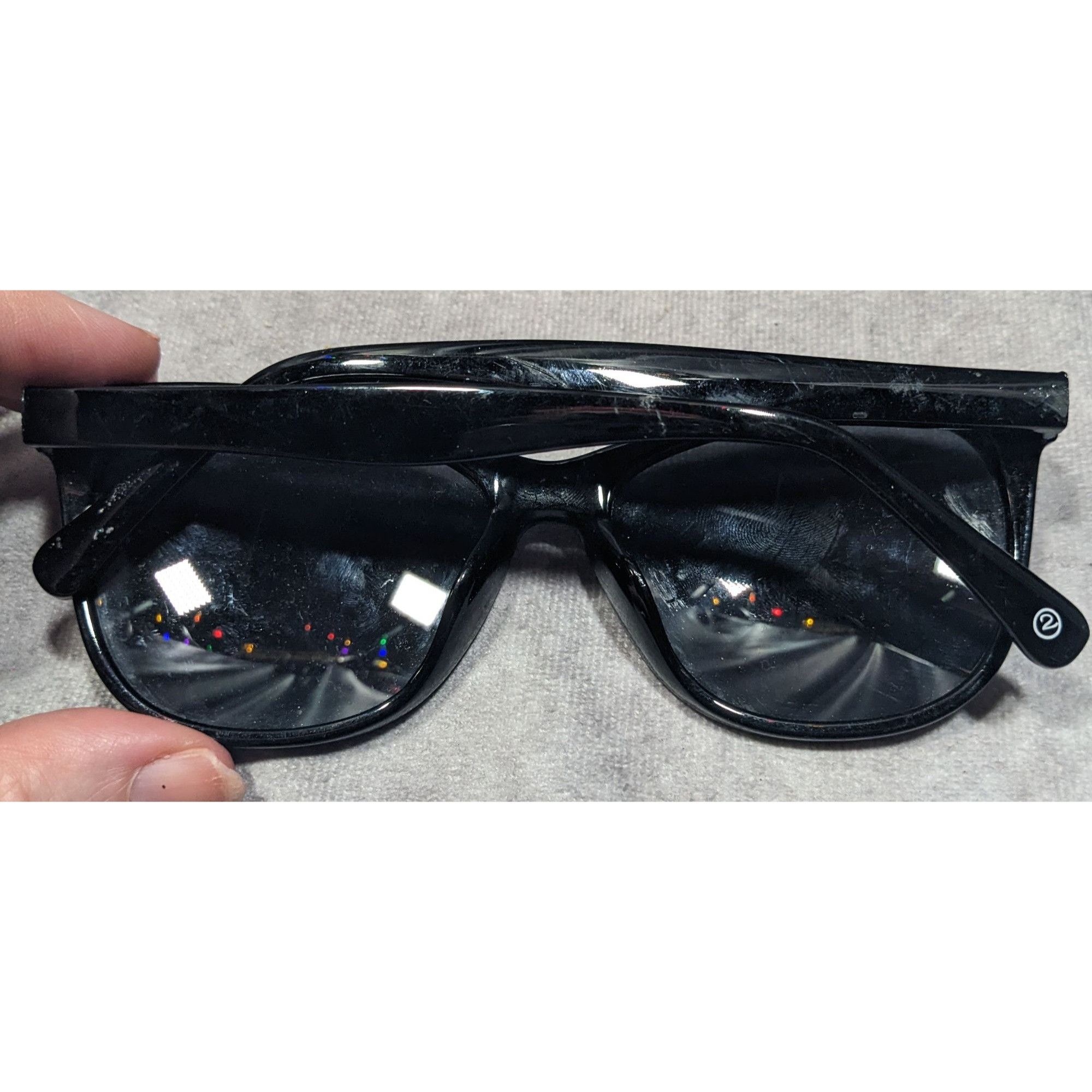 Other Valerie Spencer Shiny Black VS9451 Sunglasses Size ONE SIZE - 3 Thumbnail