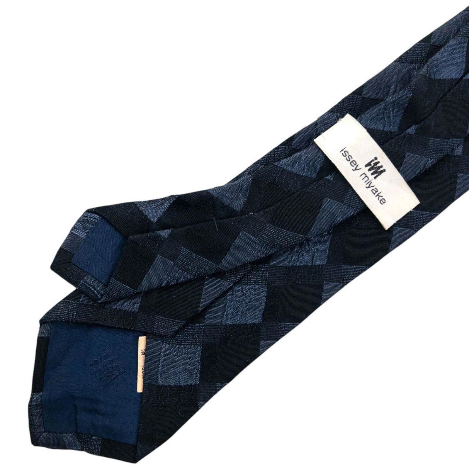 Issey Miyake Vintage 90s Issey Miyake Pattern Silk Tie Size ONE SIZE - 5 Thumbnail