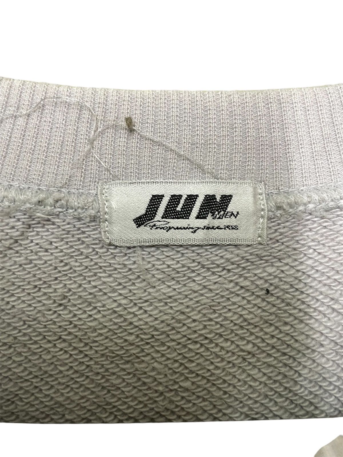 Japanese Brand 90s jun men embroidered big logo crewneck sweatshirt Size US L / EU 52-54 / 3 - 5 Thumbnail