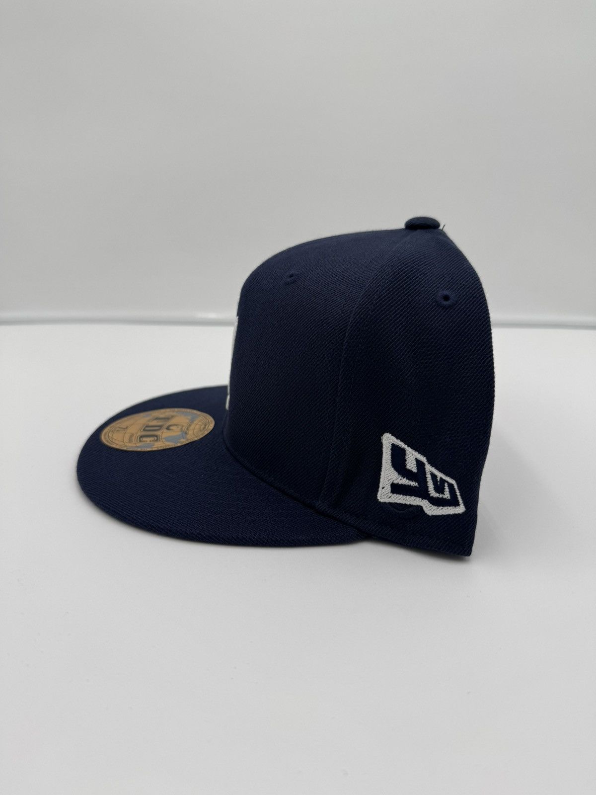 7 1/4 Playboi Carti YVL Fitted Hat Navy Blue White Opium
