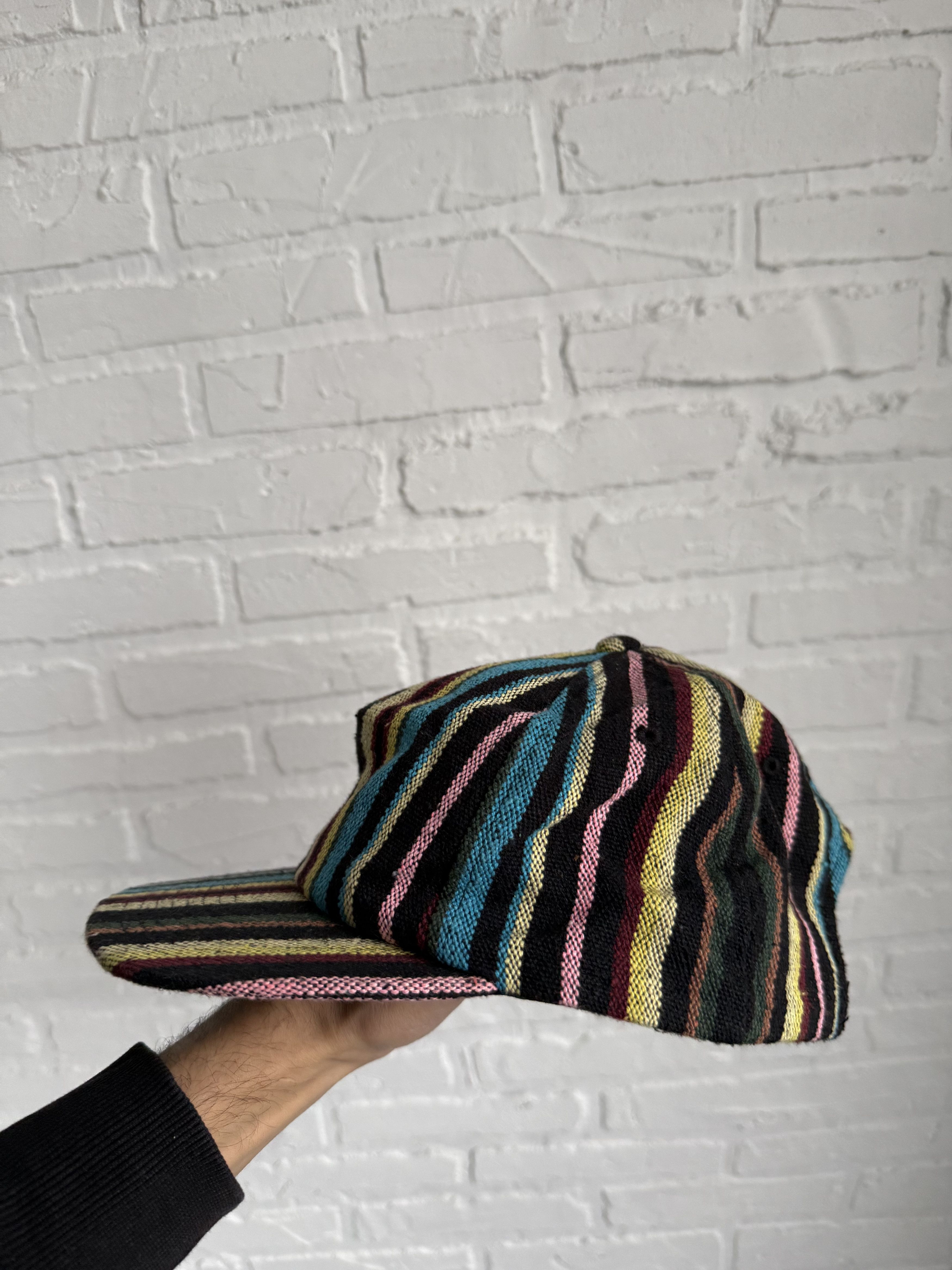 Obey Obey Propaganda striped multicolor cap Size ONE SIZE - 4 Thumbnail