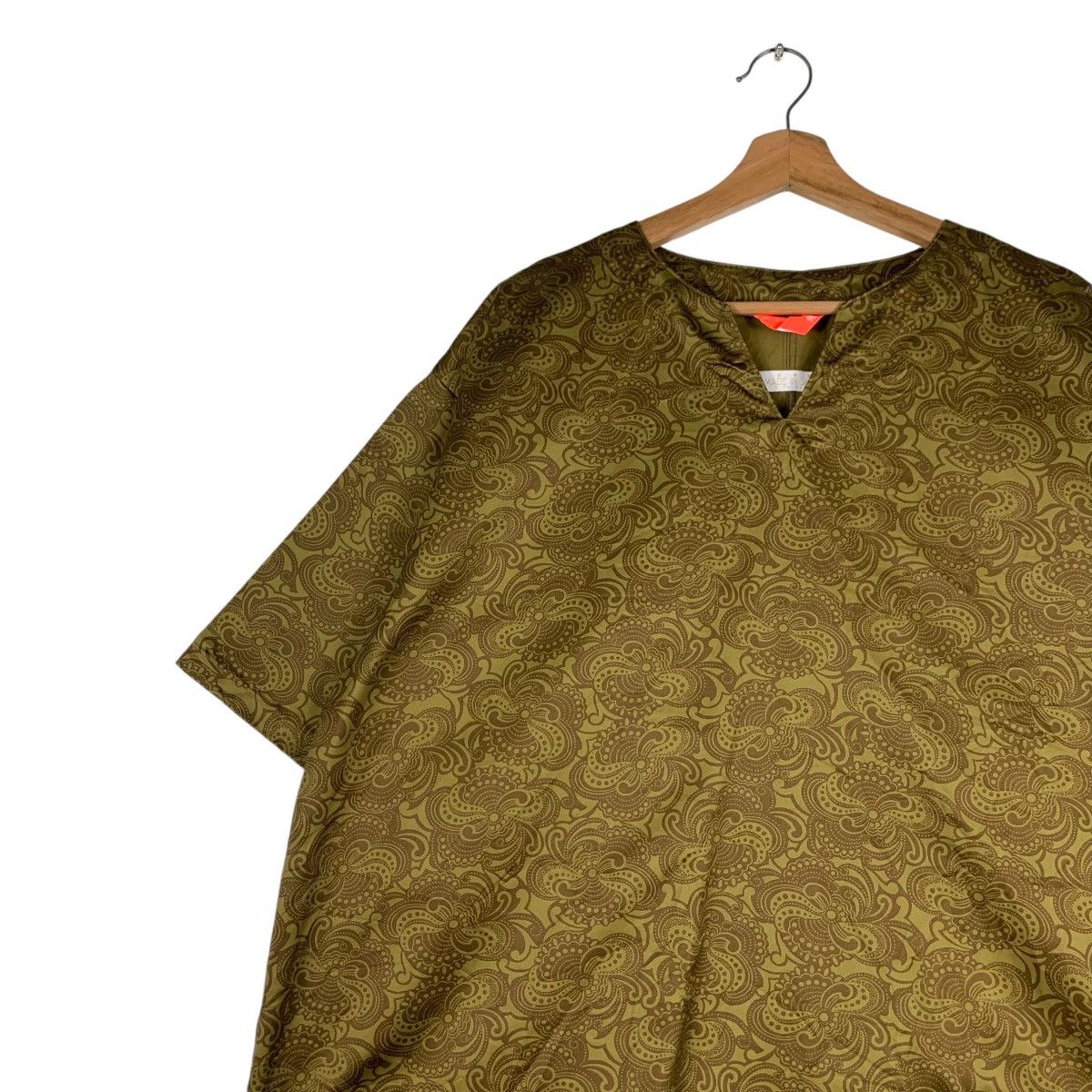 Vintage FLATLUX Made in Japan Floral Fullprint Shirt #1359-C61 Size US XL / EU 56 / 4 - 6 Thumbnail