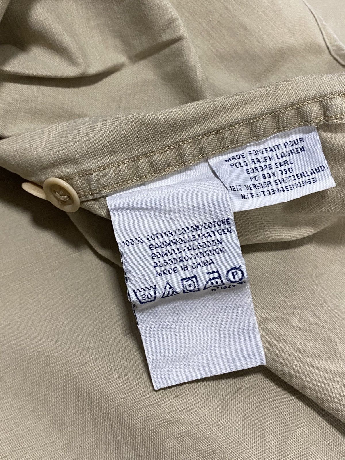 Vintage Vintage Polo Ralph Lauren Safari Aztec Utility Field Shirt Size US XL / EU 56 / 4 - 5 Thumbnail