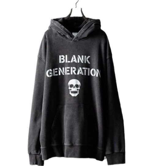 image of Archival Clothing x Number N Ine Archive Alert Number Nine Blank Generation in Black (Size XL)