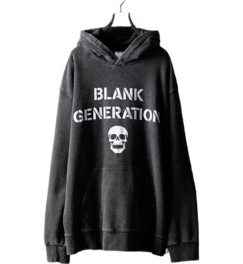 Pre-owned Archival Clothing X Number N Ine Archive Alert Number Nine Blank Generation In Black