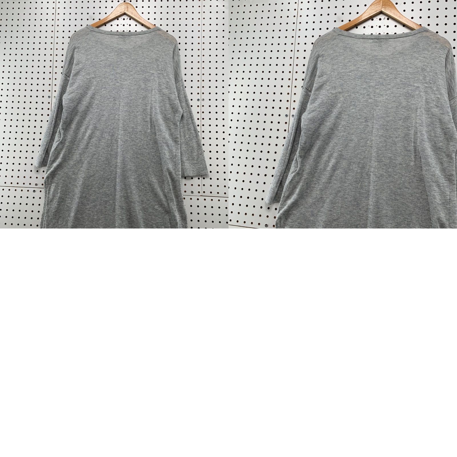 Eileen Fisher Eileen Fisher Merino Wool Tunic Dress Women Medium Gray Long Sleeve Soft Size M / US 6-8 / IT 42-44 - 9 Thumbnail