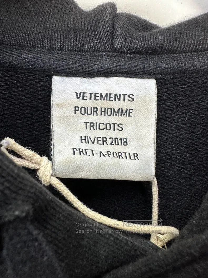 Vetements rammstein graphic printed black hoodie. Size US M / EU 48-50 / 2 - 6 Thumbnail